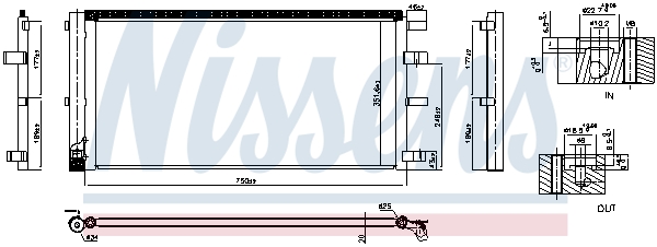 NISSENS Kondensor, klimatanläggning 940829