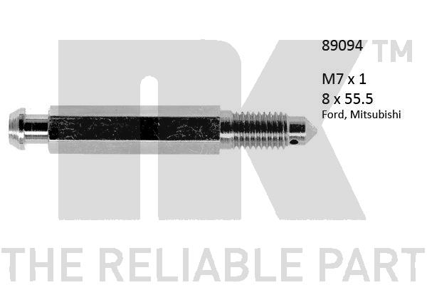 NK Õhutuskruvi/-klapp 89094