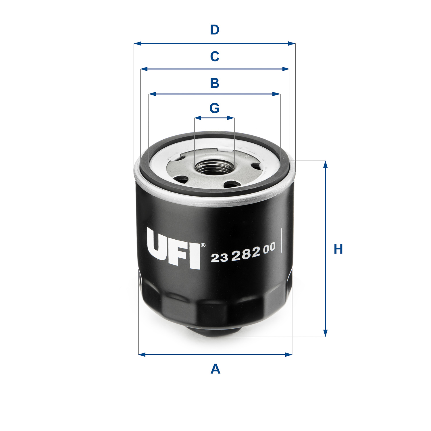 UFI Õlifilter 23.282.00