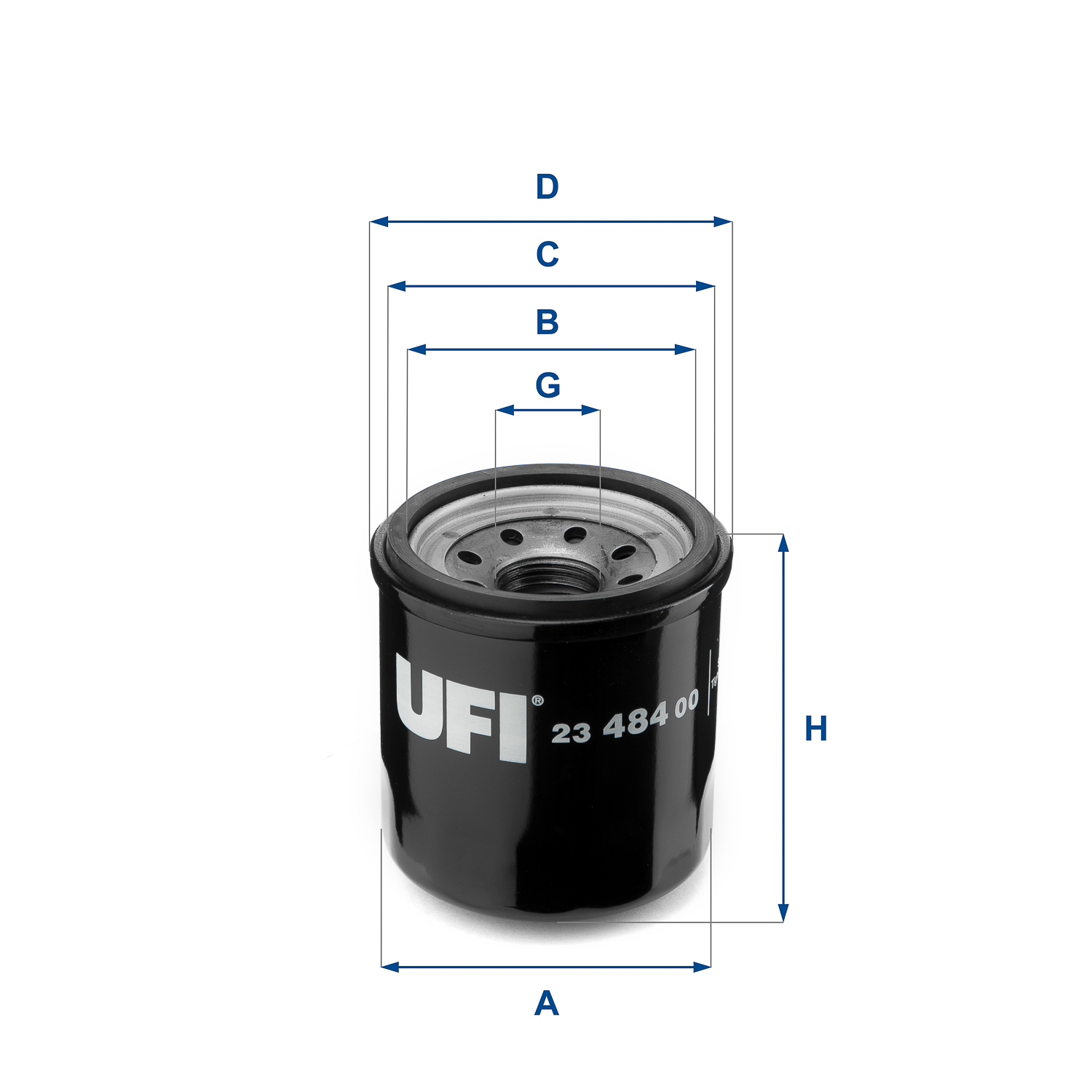 UFI Õlifilter 23.484.00