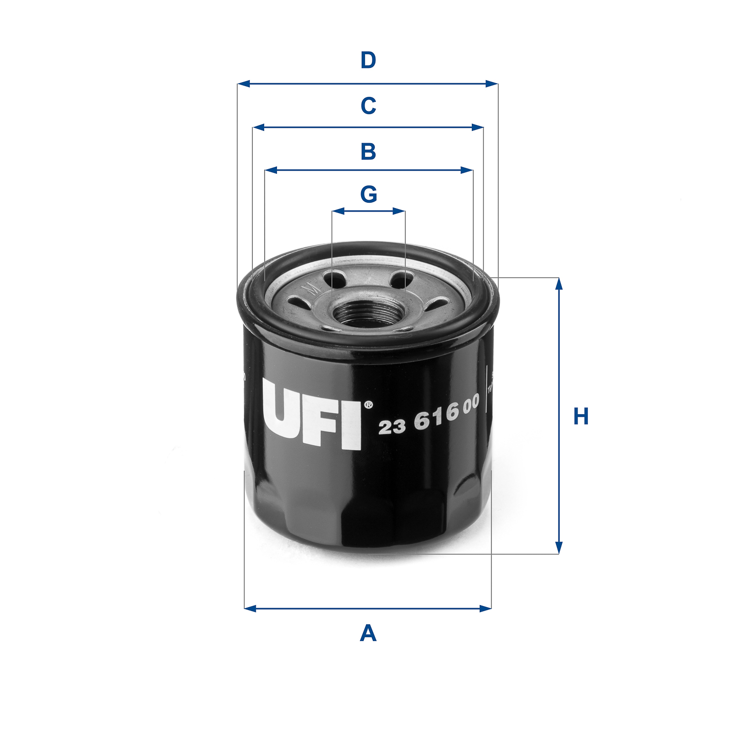 UFI Õlifilter 23.616.00