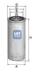 UFI Kütusefilter 24.141.00