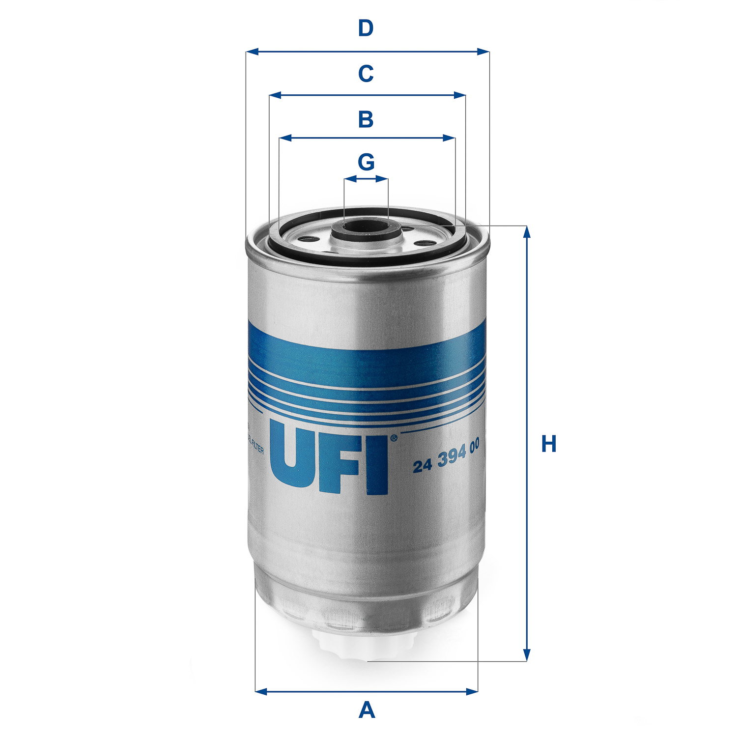 UFI Kütusefilter 24.394.00