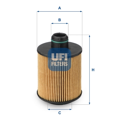 UFI Oljefilter 25.061.00