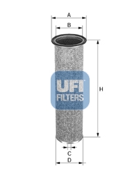 UFI Lisa õhufilter 27.457.00