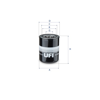 UFI Filtr, hydraulika robocza 80.139.00