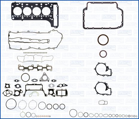 AJUSA Hel packningssats, motor 50344400