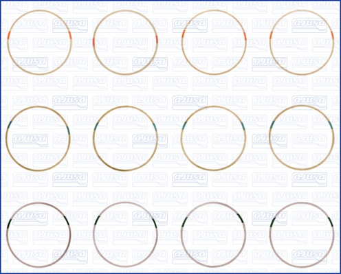 AJUSA O-ringssats, cylinderfoder 60000100