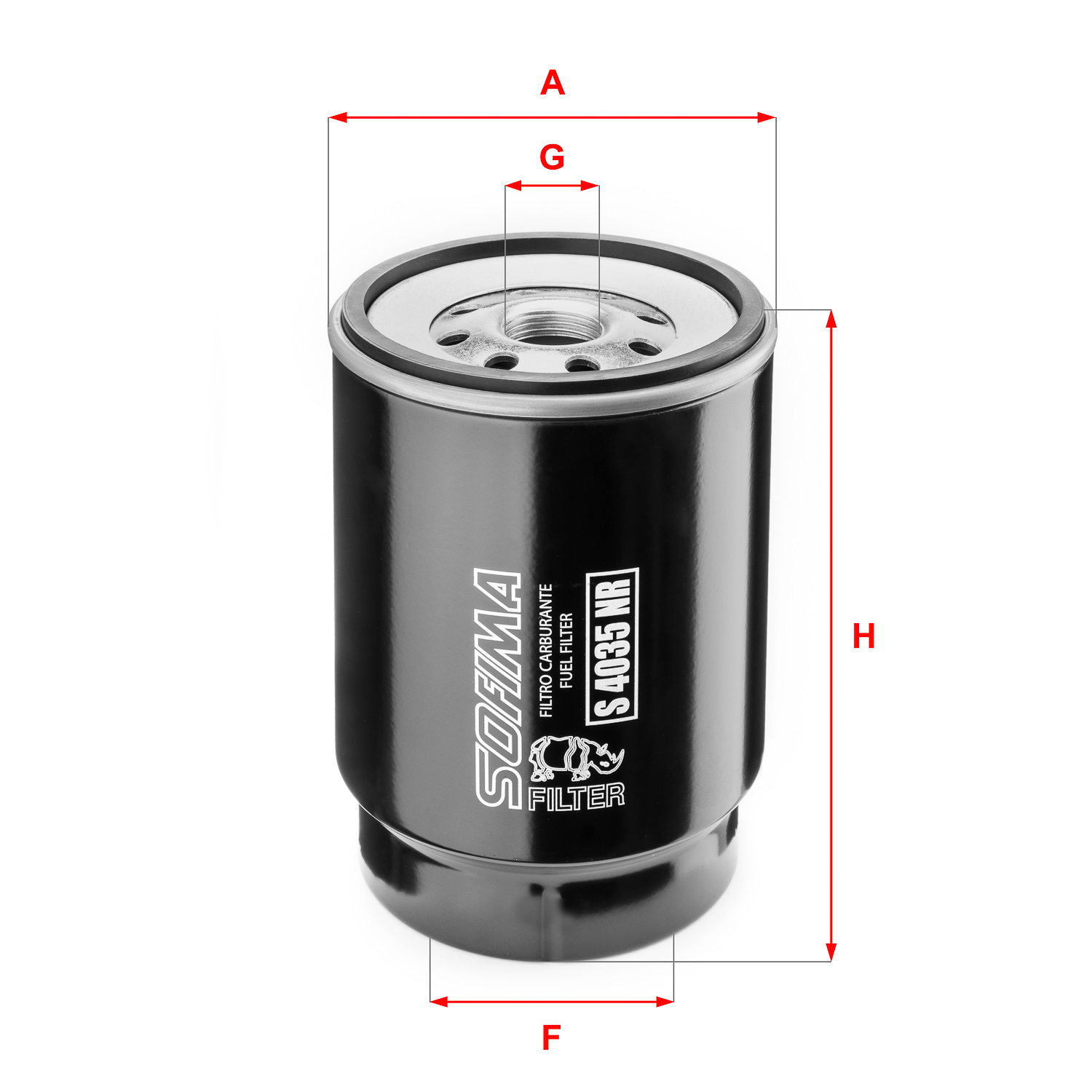 SOFIMA Kütusefilter S 4035 NR
