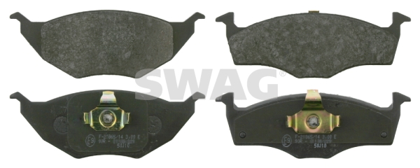SWAG Bromsbeläggssats, skivbroms 30 91 6530