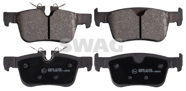 SWAG Piduriklotside komplekt, ketaspidur 33 10 7600