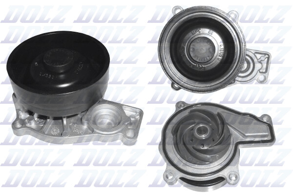 DOLZ Vattenpump, motorkylning B254
