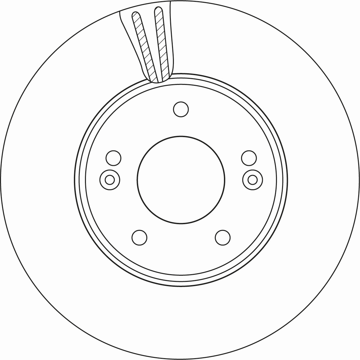 TRW Piduriketas DF6966