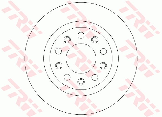 TRW Piduriketas DF8070