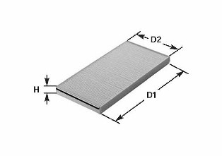 CLEAN FILTERS Filter,salongiõhk NC2063