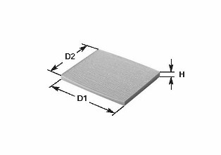 CLEAN FILTERS Filter,salongiõhk NC2067CA