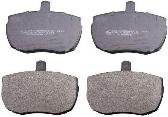 DENCKERMANN Piduriklotside komplekt, ketaspidur B110243