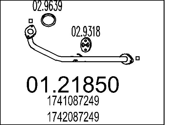 MTS Heitgaasitoru 01.21850