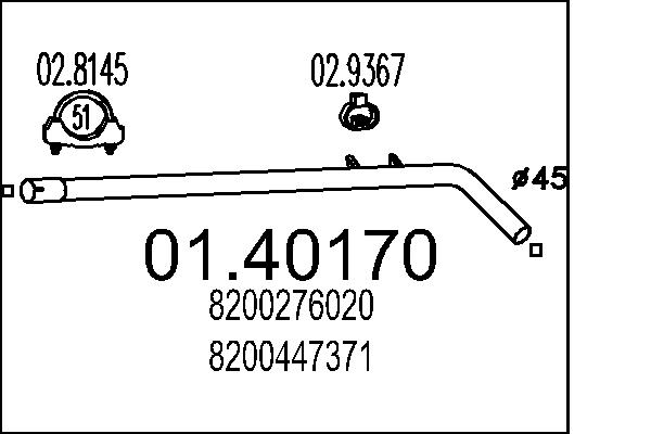 MTS Heitgaasitoru 01.40170