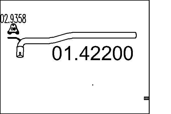 MTS išleidimo kolektorius 01.42200