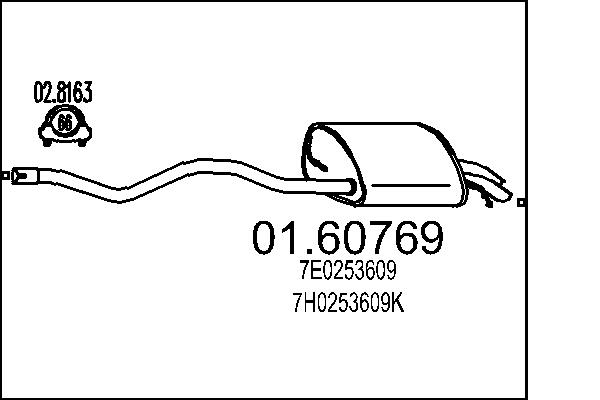 MTS galinis duslintuvas 01.60769