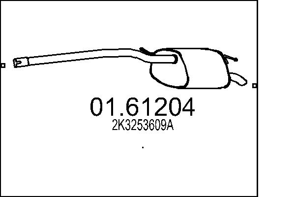 MTS galinis duslintuvas 01.61204