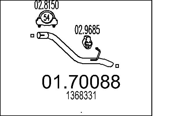 MTS Heitgaasitoru 01.70088