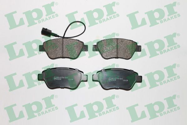 LPR Piduriklotside komplekt, ketaspidur 05P1225