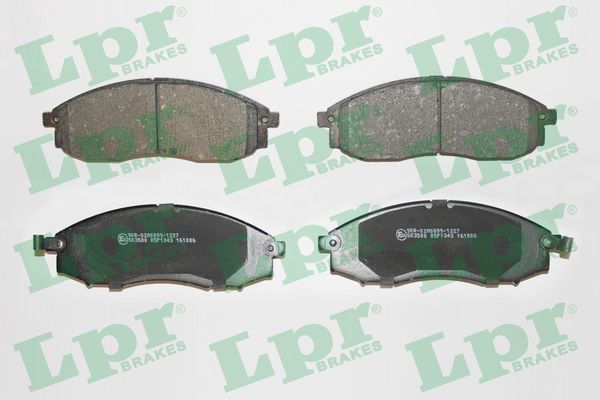 LPR Piduriklotside komplekt, ketaspidur 05P1343