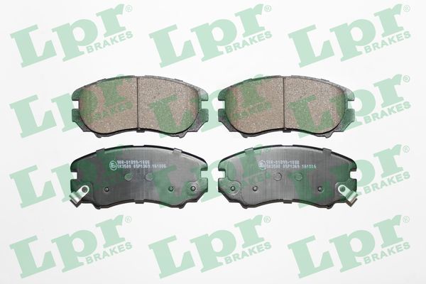 LPR Piduriklotside komplekt, ketaspidur 05P1369