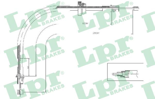 LPR Vajer, parkeringsbroms C0281B