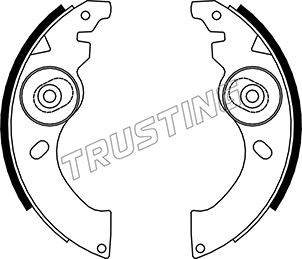 TRUSTING Piduriklotside komplekt 034.002
