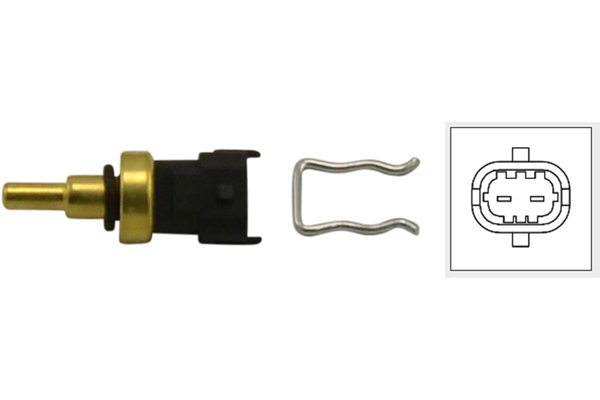KAVO PARTS Sensor, kylmedelstemperatur ECT-1014