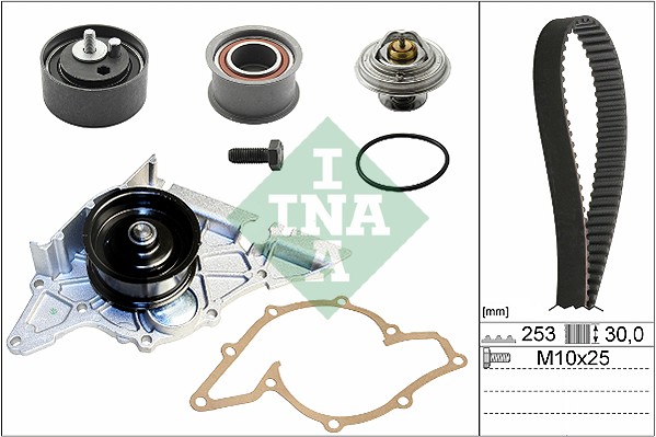 Schaeffler INA Vesipumppu + jakohihnasarja 530 0178 31