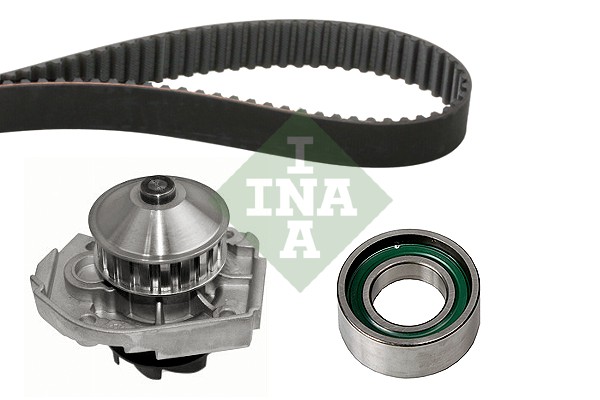 Schaeffler INA Pompa wodna + zestaw paska rozrządu 530 0204 30