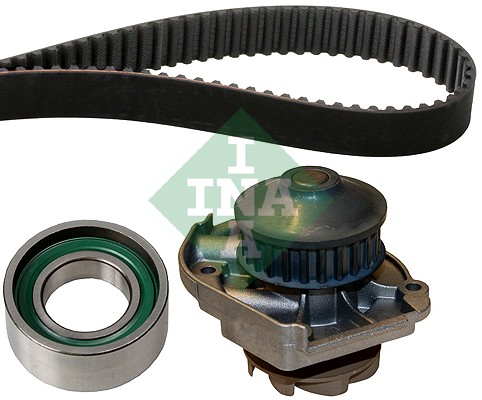 Schaeffler INA Pompa wodna + zestaw paska rozrządu 530 0205 30