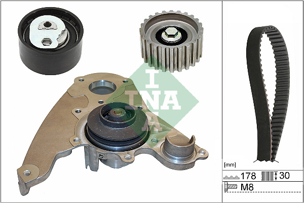 Schaeffler INA Veepump + hammasrihmakomplekt 530 0232 30