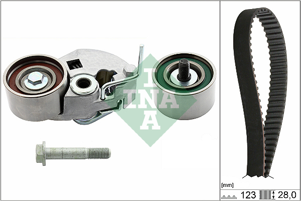 Schaeffler INA Hammasrihma komplekt 530 0542 10