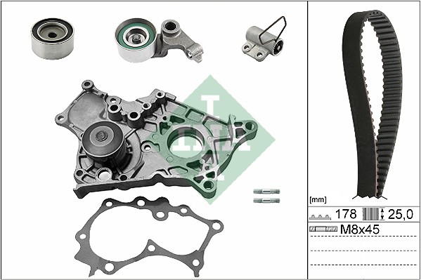 Schaeffler INA Vesipumppu + jakohihnasarja 530 0543 30