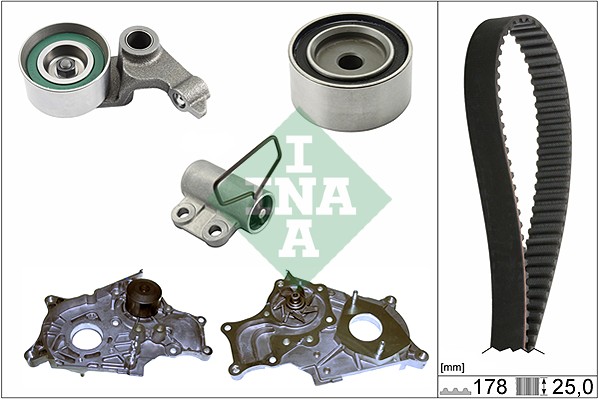 Schaeffler INA Vesipumppu + jakohihnasarja 530 0543 31