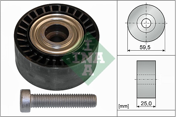 Schaeffler INA rolka kierunkowa / prowadząca, pasek klinowy zębaty 532 0433 10