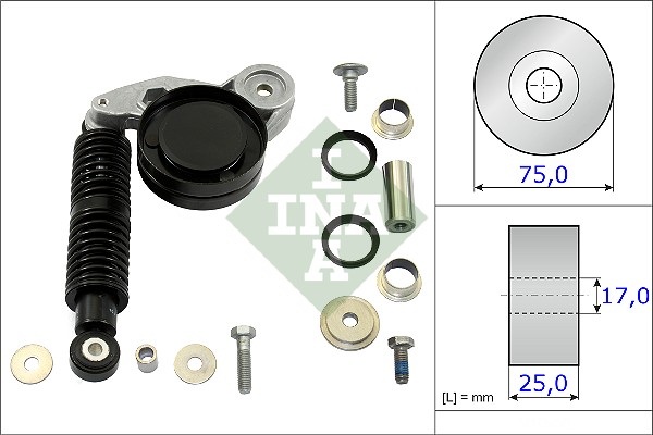 Schaeffler INA Korjaussarja, moniurahihnan kiristysvarsi 533 0118 10