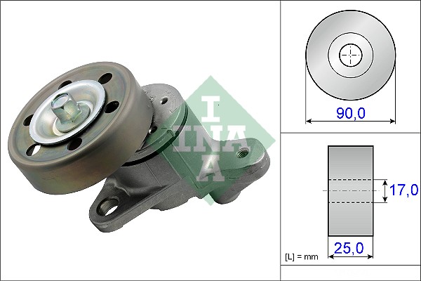 Schaeffler INA Kiristinvarsi, moniurahihna 534 0437 10