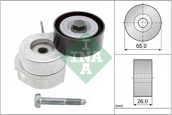 Schaeffler INA Napinacz, pasek klinowy wielorowkowy 534 0607 10