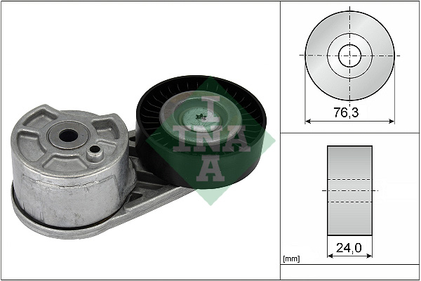 Schaeffler INA Remsträckare, flerspårsrem 534 0725 10