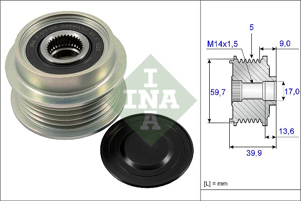 Schaeffler INA Vapaakytkin 535 0199 10