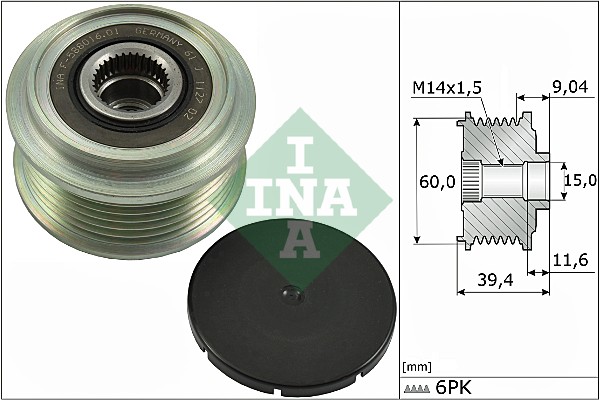 Schaeffler INA Vapaakytkin 535 0277 10