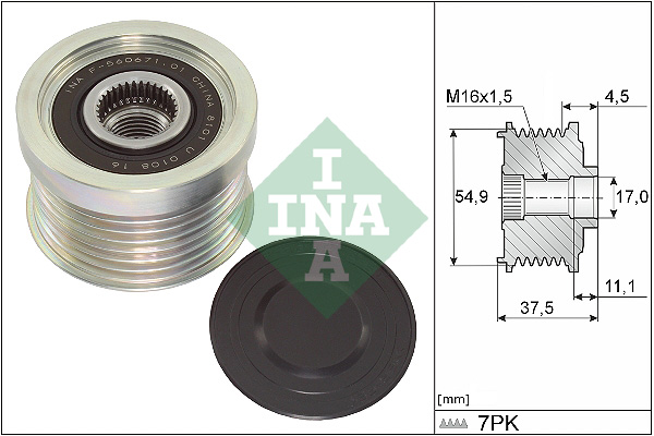 Schaeffler INA Frihjulskoppling, generator 535 0349 10
