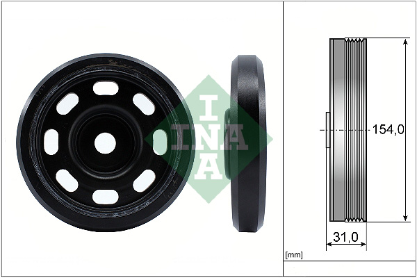 Schaeffler INA Koło pasowe, wał korbowy 544 0170 10