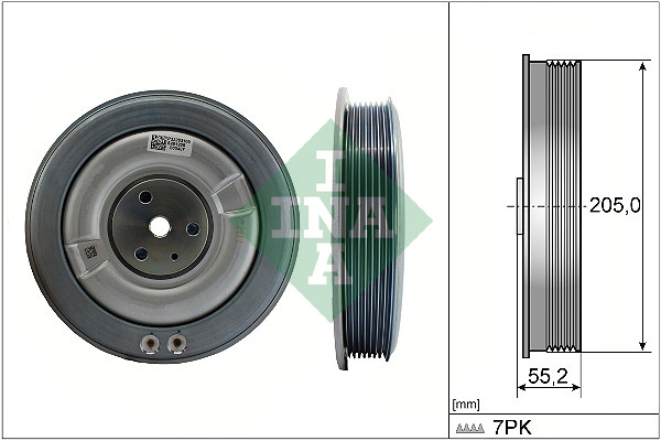 Schaeffler INA Koło pasowe, wał korbowy 544 0506 10